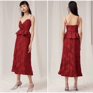 Keepsake midi dress